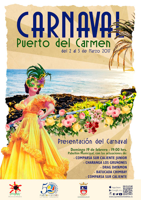 Presentación del Carnaval Puerto del Carmen 2017